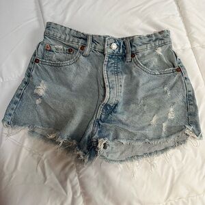 Zara denim shorts
